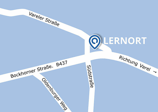 Lageplan Standort Bockhorn